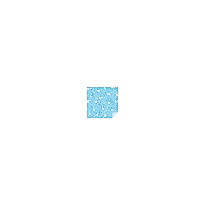 Papel Decorado Scrapbook - Around The Block - Frosty - 30x30 cm
