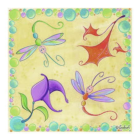 Guardanapo Dragonflies