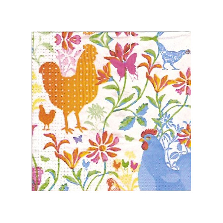 Guardanapo Spring Rooster