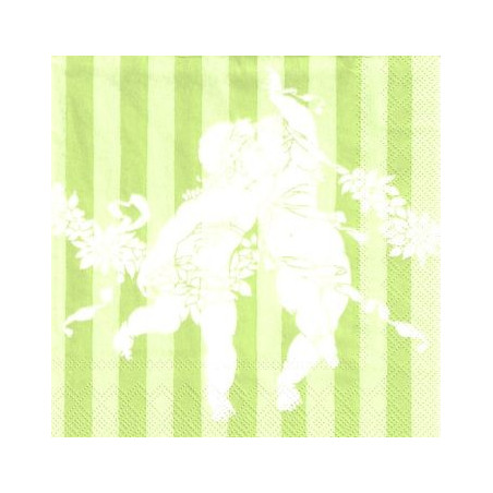Guardanapo Decoupage - Amorettes Lime