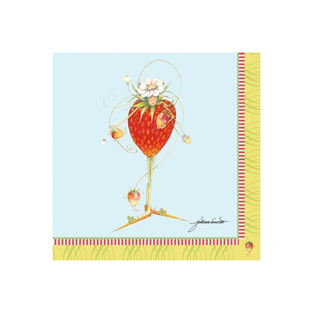Guardanapo Strawberry Fun