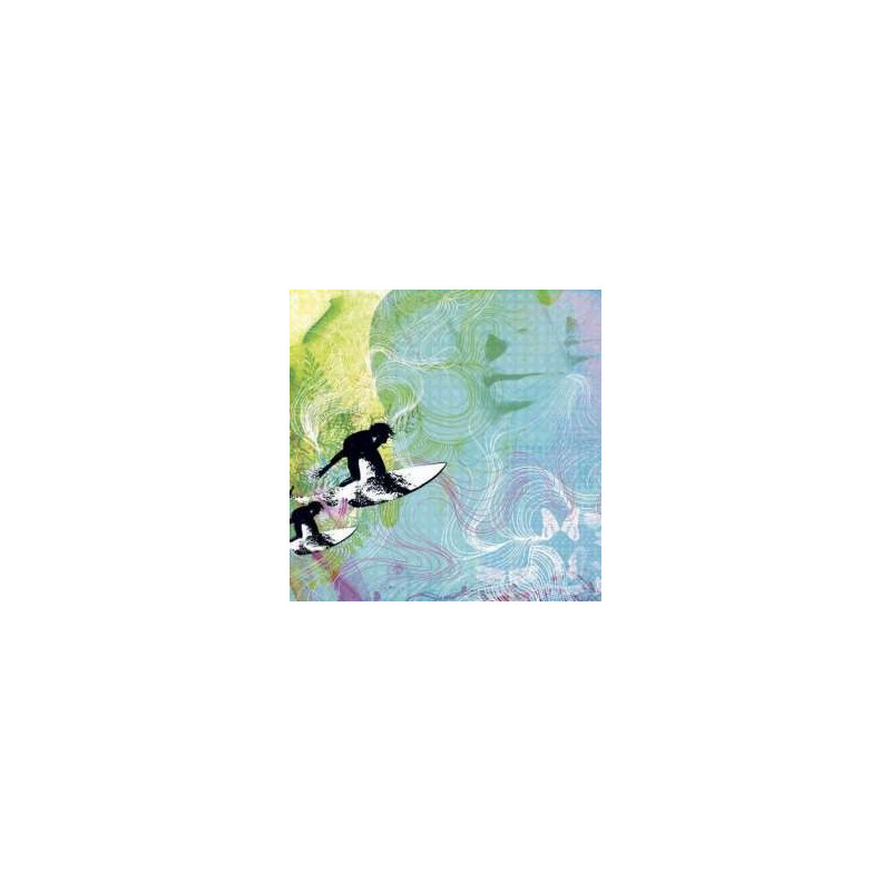 Papel Decorado Scrapbook - Basic Grey - Obscure - Blur - 30x30 cm