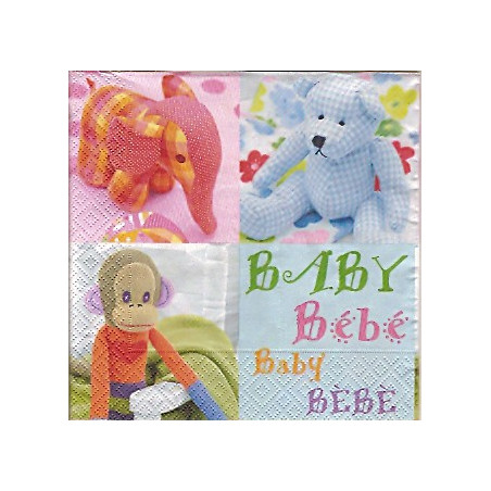 Guardanapo Sweet Stuffed Animals