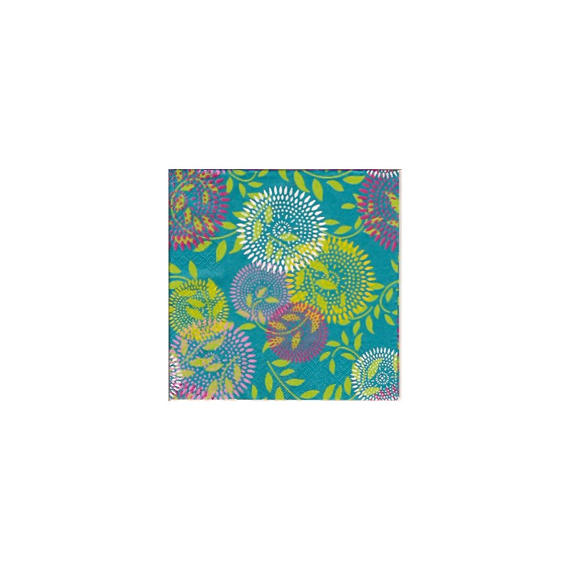 Guardanapo Circuitos petrol