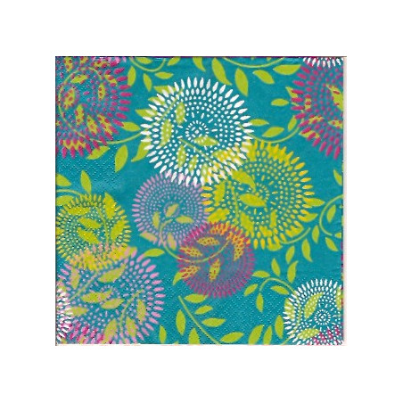 Guardanapo Circuitos petrol