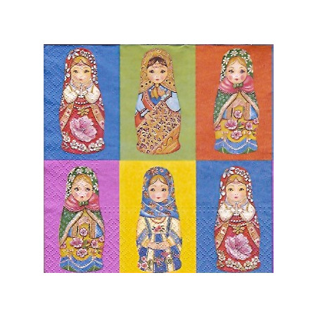 Guardanapo Russian Dolls