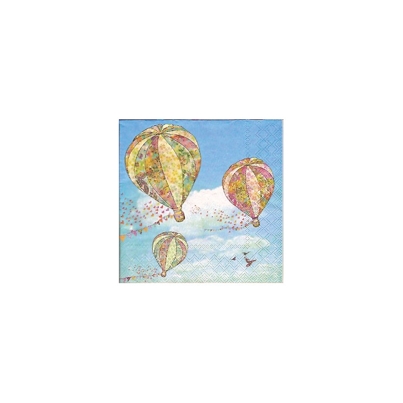 Guardanapo Hot Air Balloons