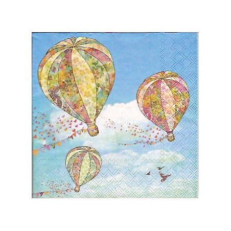 Guardanapo Hot Air Balloons