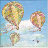 Guardanapo Hot Air Balloons