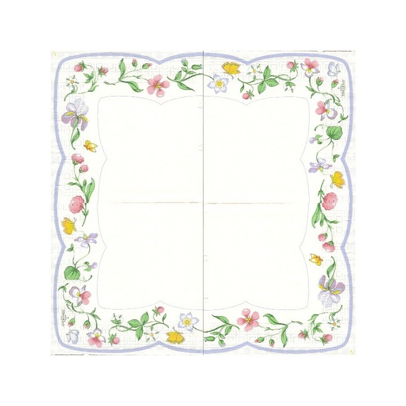 Guardanapo Decorativo para Decoupage - Mariposa