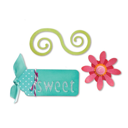 Cortantes Sizzlits Die Set (3 peças) - Sweet Things