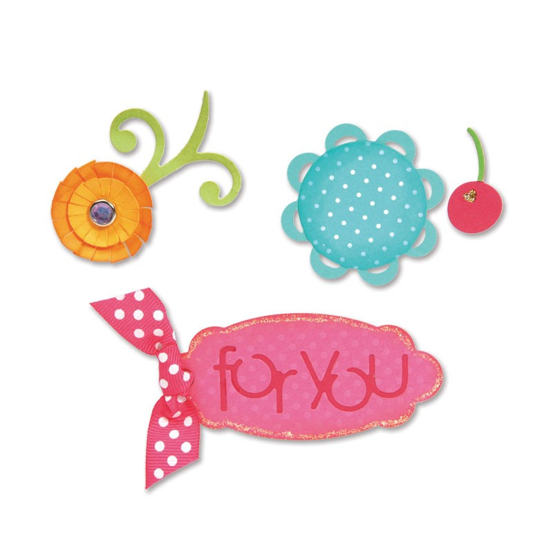 Cortantes Sizzlits Die Set (3 peças) - Sweet Treats for You