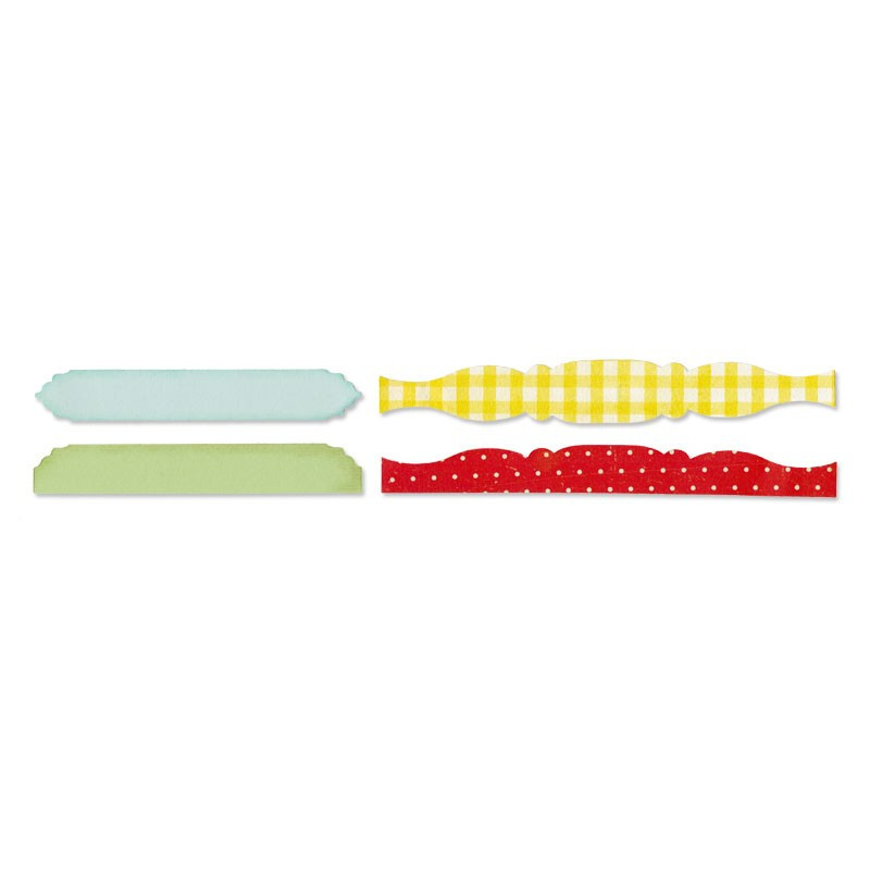 Cortantes Sizzlits Decorative Strip Die - Card Edges 2