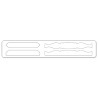 Cortantes Sizzlits Decorative Strip Die - Card Edges 2