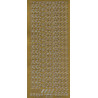 Autocolantes Números - gold