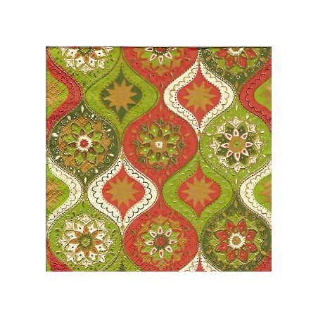 Guardanapo Christmas Charm red