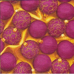 Guardanapo Ornamentos Rosa