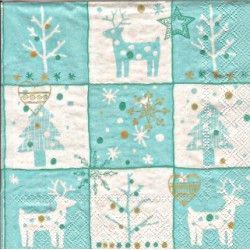 Guardanapo Icedeer Light Blue