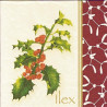 Guardanapo Classic Ilex red