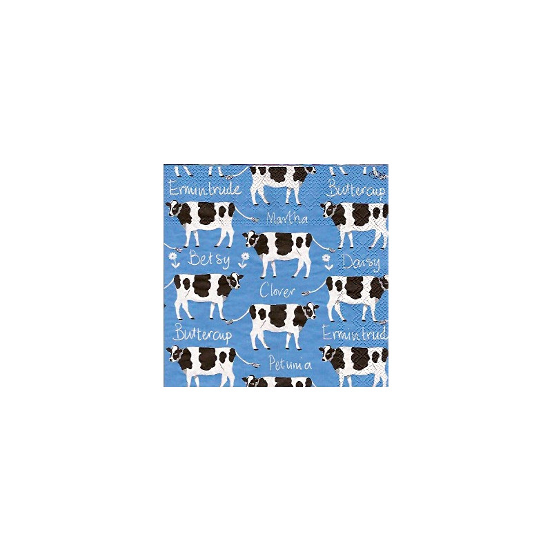 Guardanapo Martha and Gertrude blue