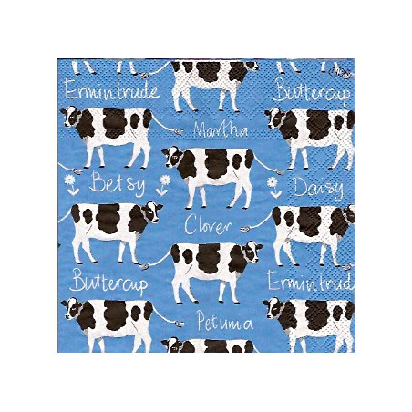 Guardanapo Martha and Gertrude blue