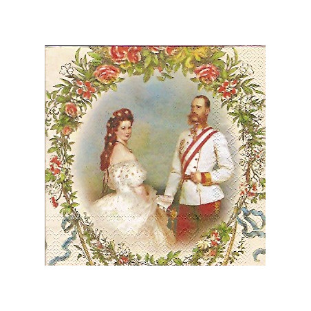 Guardanapo Sissi und Franz cream