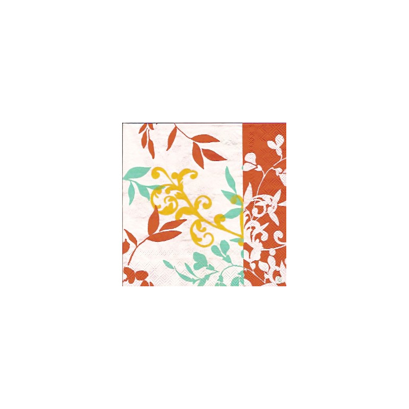 Guardanapo Flower Magic orange