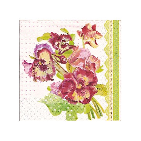 Guardanapo Painted Pansy