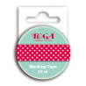 Washi Tape - Toga - Vermelha às Bolinhas