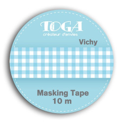 Washi Tape - Toga - Vichy Azul
