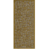 Autocolantes Alfabeto - gold