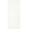 Autocolantes Alfabeto Minusculas - branco