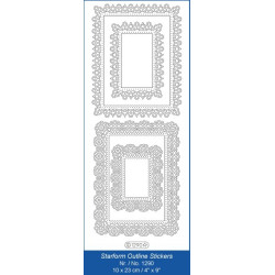 Autocolantes Molduras Rectangulares