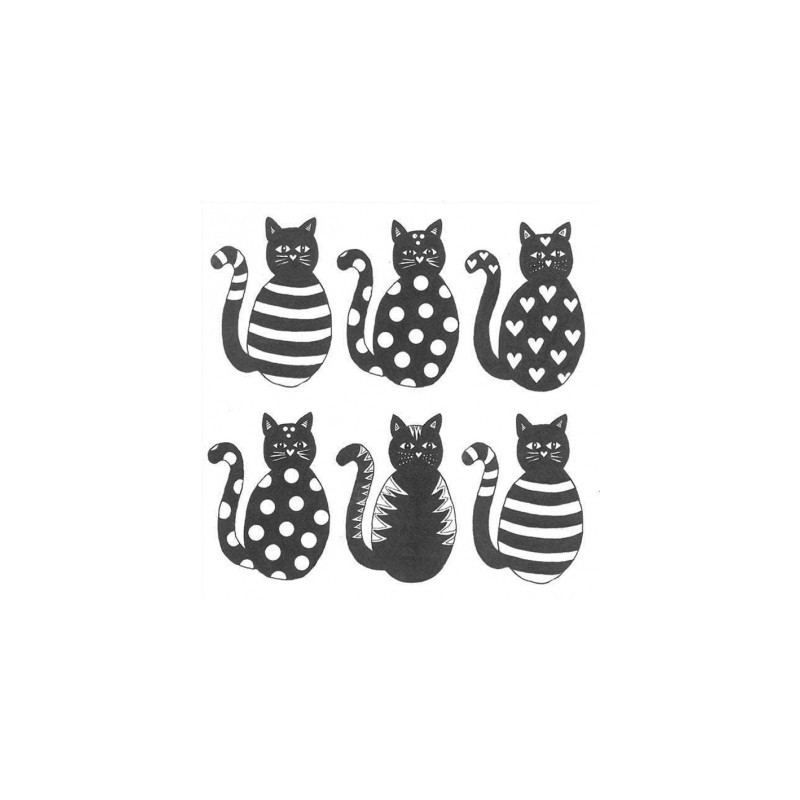 Guardanapo Six Cats