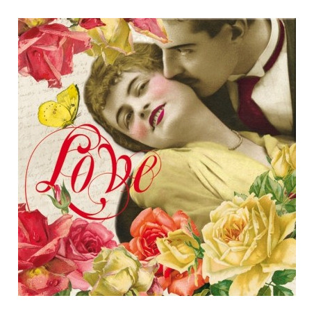 Guardanapo Vintage Kiss