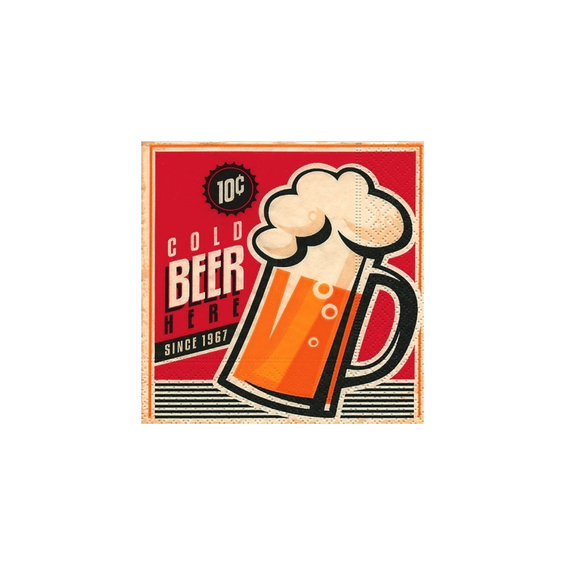 Guardanapo Cold Beer