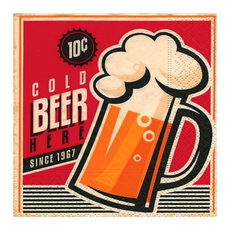 Guardanapo Cold Beer