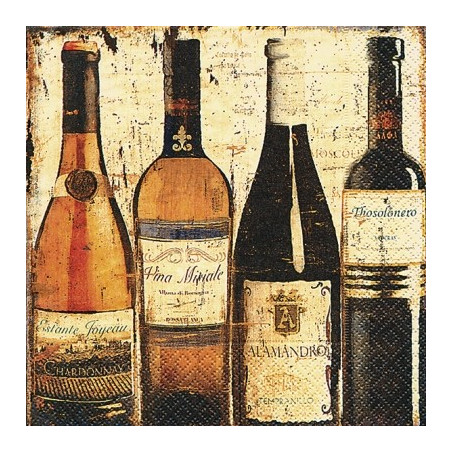 Guardanapo Dégustation de Vin