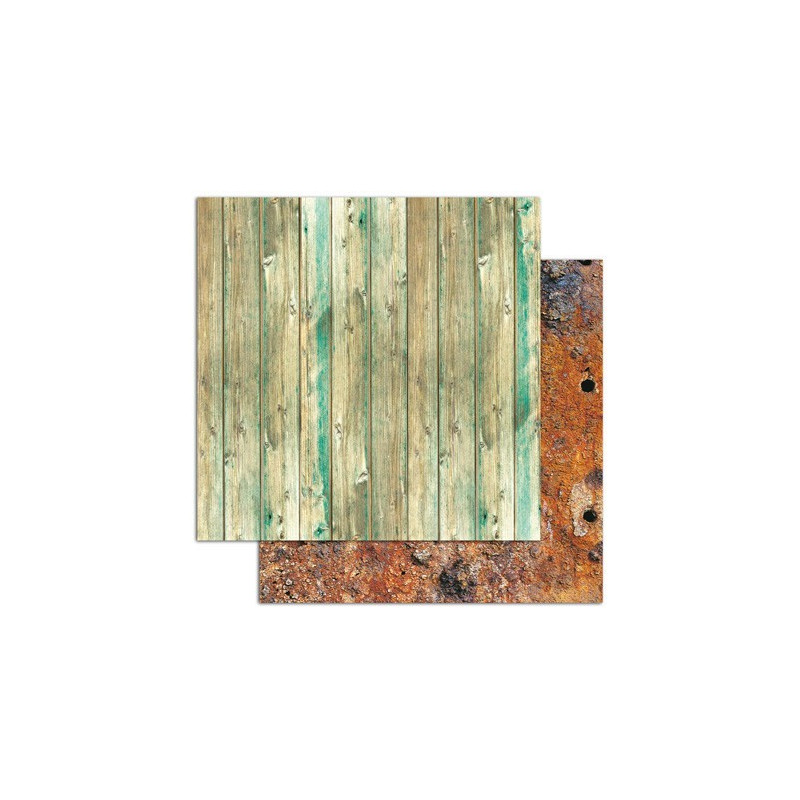 Kit de Papel Scrapbooking 30 x 30 cm - Toga - Bois et Matières