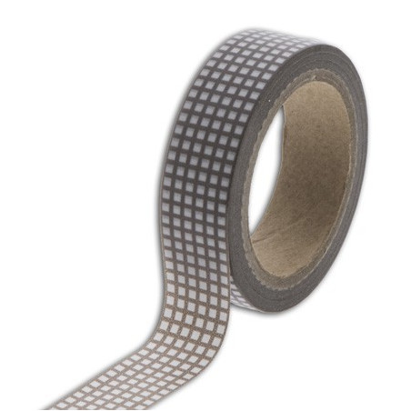 Washi Tape - Toga - Vichy Cinzento