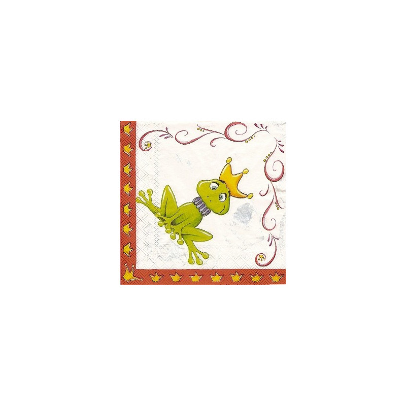 Guardanapo Decorativo para Decoupage - King Frog