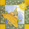 Guardanapo Decorativo para Decoupage - Toupeira