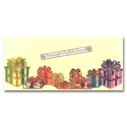 Autocolantes Presentes de Natal - silver