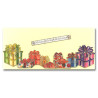 Autocolantes Presentes de Natal - silver