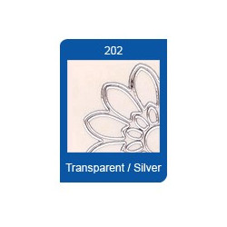 Autocolantes Etiquetas - transparente/prateado