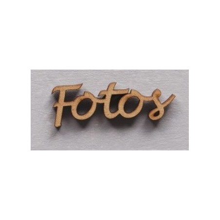 Palavra "Fotos"