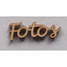 Palavra "Fotos"
