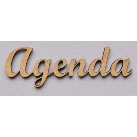 Palavra "Agenda"