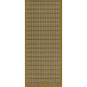 Autocolantes Bordas 3 - gold