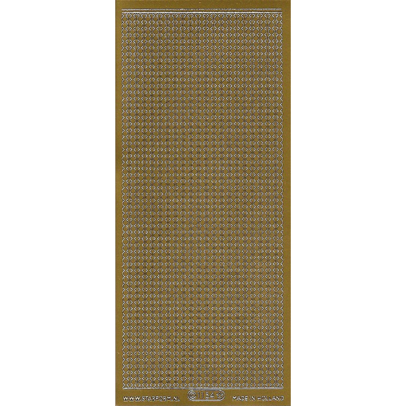 Autocolantes Bordas 4 - gold
